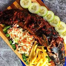Whole Grilled Catfish