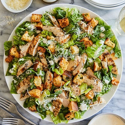 Caesar Salad with Chicken Breast